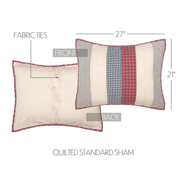 Hatteras Patch Standard Sham 21x27 VHC Brands - The Fox Decor